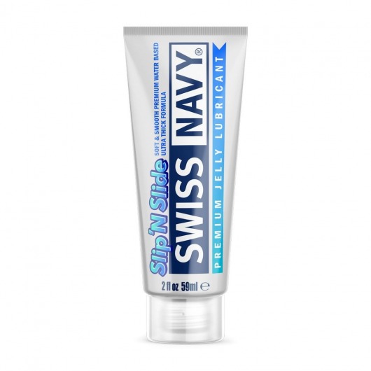 Лубрикант-желе на водной основе Premium Jelly Lubricant - 59 мл. - Swiss navy - купить с доставкой в Волгодонске