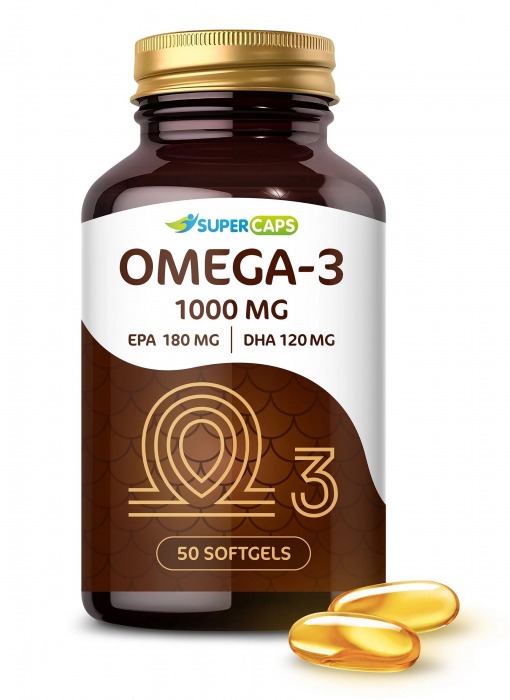 Пищевая добавка SuperCaps OMEGA-3 - 50 капсул (1000 мг) - SuperCaps - купить с доставкой в Волгодонске
