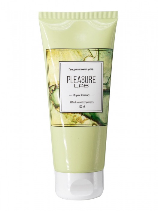 Лубрицирующий гель для интимного ухода Organic Rosemary с ароматом розмарина - 100 мл. - Pleasure Lab - купить с доставкой в Волгодонске