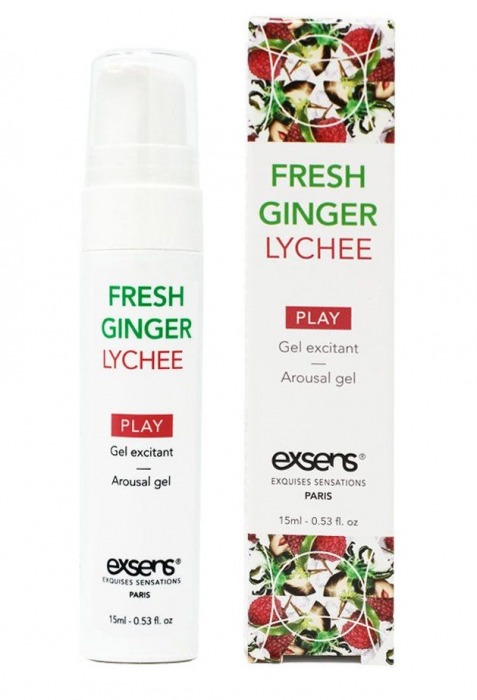 Возбуждающий гель Fresh Ginger Lychee Arousal Gel - 15 мл. - Exsens - купить с доставкой в Волгодонске