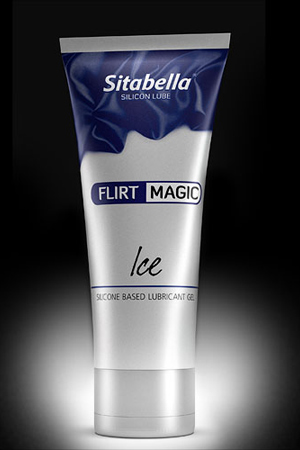 Силиконовая гель-смазка FLIRT MAGIC Ice с лёгким пролонгирующим эффектом - 75 мл. - Sitabella - купить с доставкой в Волгодонске
