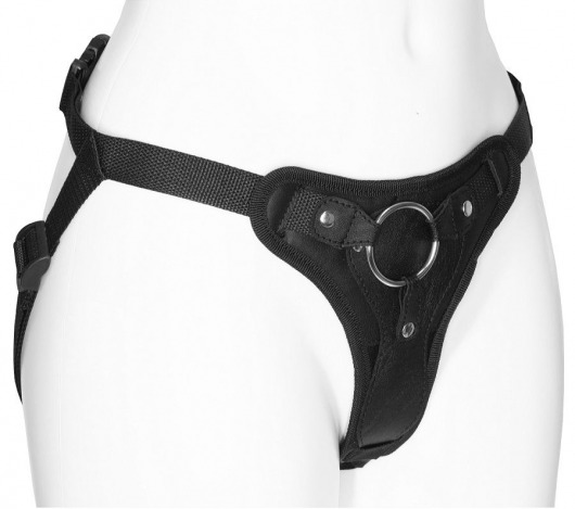Женские трусики для фиксации насадки кольцом с внутренней насадкой - LOVETOY (А-Полимер) - купить с доставкой в Волгодонске