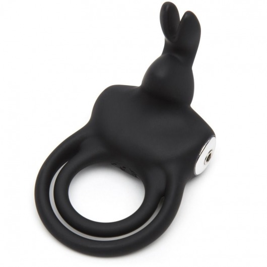 Черное эрекционное виброкольцо Happy Rabbit Cock Ring - Happy Rabbit - в Волгодонске купить с доставкой