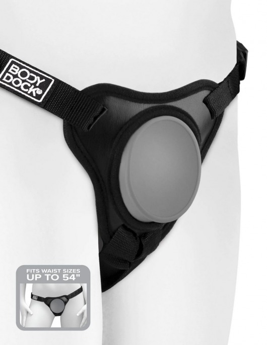 Трусы с платформой для насадки Body Dock Elite Mini - Pipedream - купить с доставкой в Волгодонске