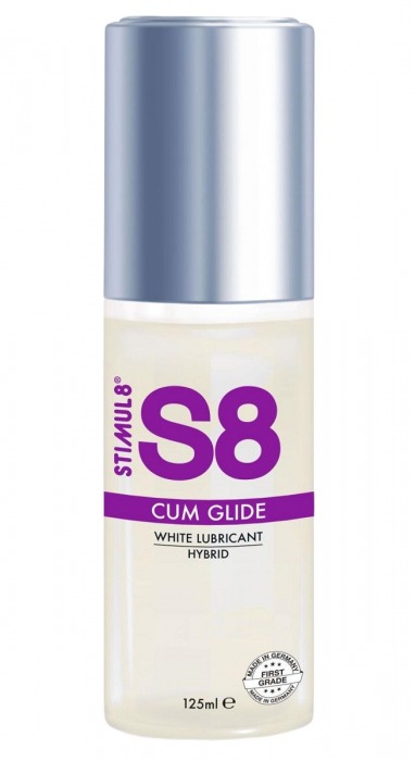Гибридный лубрикант S8 Hybrid Cum Glide с консистенцией спермы - 125 мл. - Stimul8 - купить с доставкой в Волгодонске