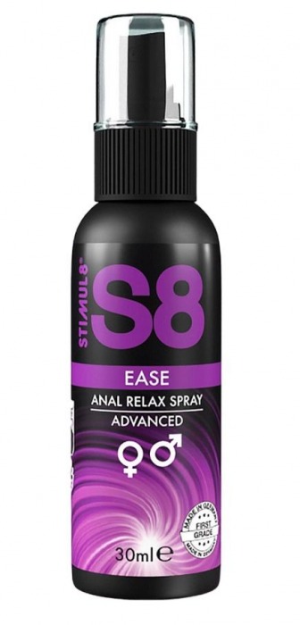 Расслабляющий анальный спрей S8 Ease Anal Relax Spray - 30 мл. - Stimul8 - купить с доставкой в Волгодонске