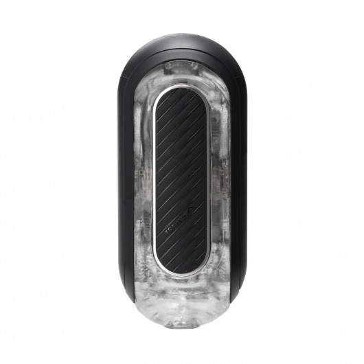 Черный мастурбатор Tenga Flip Zero Gravity с вибрацией - Tenga - в Волгодонске купить с доставкой
