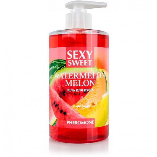 Гель для душа Sexy Sweet Watermelon Melon с ароматом арбуза, дыни и феромонами - 430 мл. -  - Магазин феромонов в Волгодонске