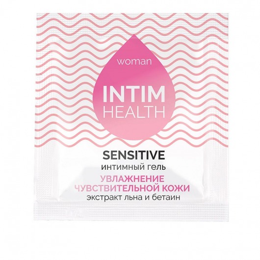 Саше интимного геля на водной основе Intim Health Sensitive - 3 гр. - Биоритм - купить с доставкой в Волгодонске