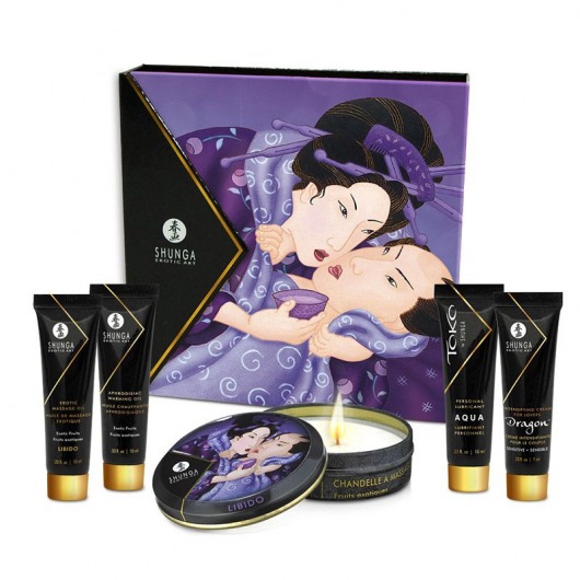 Подарочный набор Geishas secret из 5 предметов - Shunga - купить с доставкой в Волгодонске