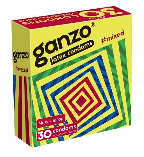 Микс-набор из 30 презервативов Ganzo Mixed - Ganzo - купить с доставкой в Волгодонске