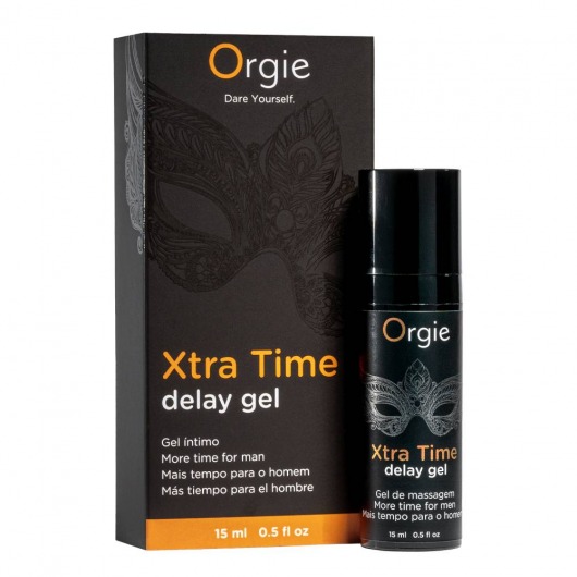 Продлевающий гель Orgie Xtra Time Delay Gel - 15 мл. - ORGIE - купить с доставкой в Волгодонске