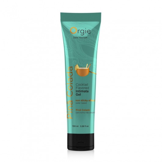 Съедобный интимный гель Orgie Lube Tube Cocktail Pina Colada - 100 мл. - ORGIE - купить с доставкой в Волгодонске