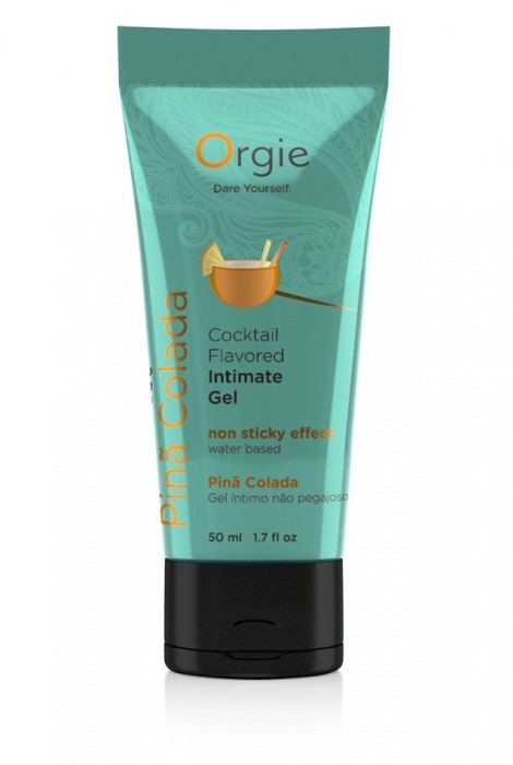Съедобный интимный гель Orgie Lube Tube Cocktail Pina Colada - 50 мл. - ORGIE - купить с доставкой в Волгодонске
