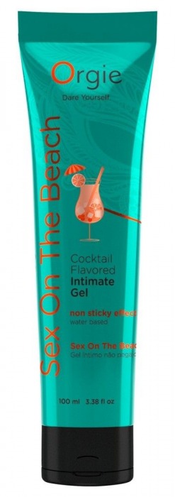 Съедобный интимный гель Orgie Lube Tube Cocktail Sex On The Beach - 100 мл. - ORGIE - купить с доставкой в Волгодонске
