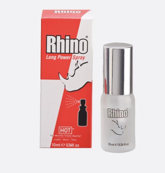 Пролонгирующий спрей для мужчин Rhino - 10 мл. - HOT - купить с доставкой в Волгодонске
