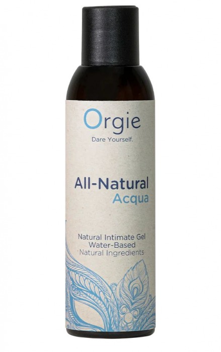 Интимный гель на водной основе Orgie All-Natural Acqua - 150 мл. - ORGIE - купить с доставкой в Волгодонске