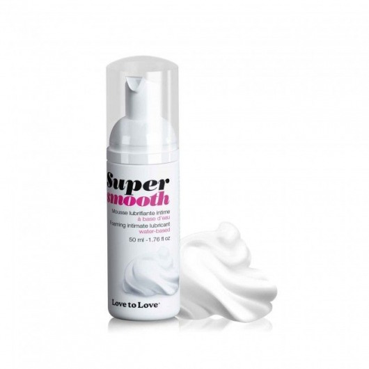 Лубрикант нежнейшая пенка Super Smooth Foaming Intime Lubricant - 50 мл. - Love to Love - купить с доставкой в Волгодонске