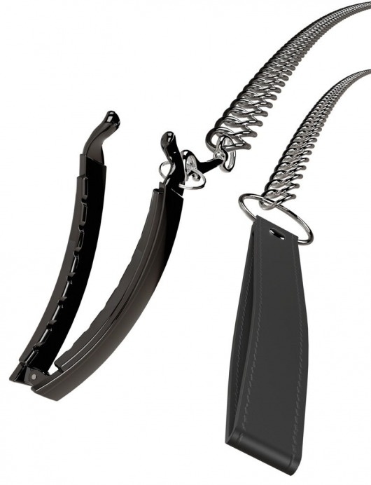 Зажим для половых губ с поводком Pussy Clamp With A Leash - Orion - купить с доставкой в Волгодонске