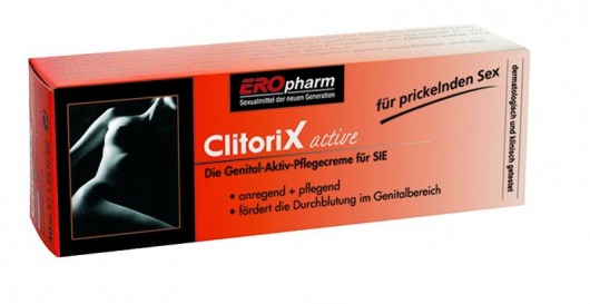 Возбуждающий крем для женщин ClitoriX active - 40 мл. - Joy Division - купить с доставкой в Волгодонске
