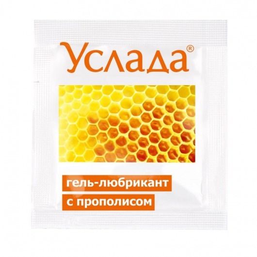 Гель-лубрикант «Услада с прополисом» - 3 гр. - Биоритм - купить с доставкой в Волгодонске