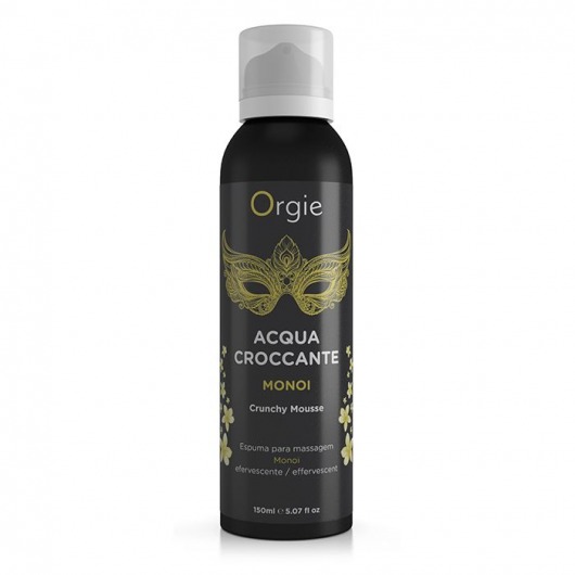 Хрустящая пенка для массажа Orgie Acqua Croccante Monoi с ароматом моной - 150 мл. - ORGIE - купить с доставкой в Волгодонске