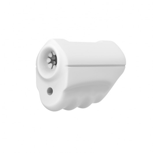 Белый вибромастурбатор Mini Masturbator - Silicone Toys - в Волгодонске купить с доставкой