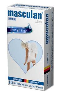 Ультратонкие презервативы Masculan Ultra Fine с обильной смазкой - 10 шт. - Masculan - купить с доставкой в Волгодонске