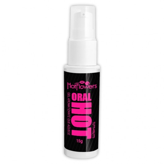 Гель для оральных ласк Oral Hot с согревающим эффектом - 15 гр. - HotFlowers - купить с доставкой в Волгодонске