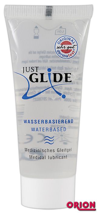 Вагинальная смазка на водной основе JUSTGLIDE - 20 мл. - Orion - купить с доставкой в Волгодонске