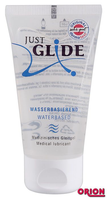 Вагинальная смазка на водной основе JUSTGLIDE - 50 мл. - Orion - купить с доставкой в Волгодонске