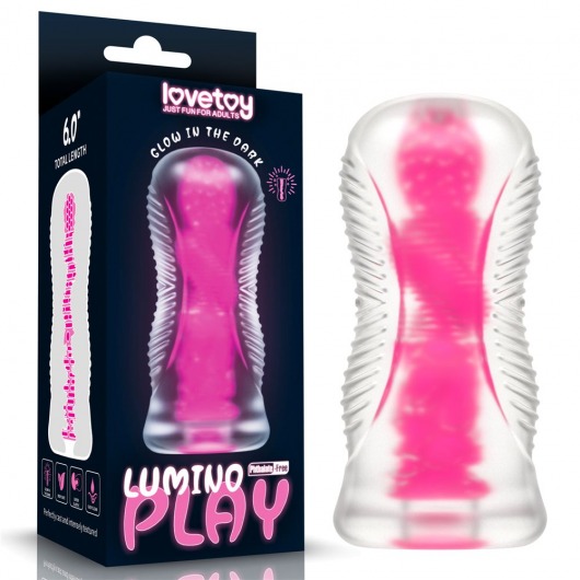 Светящийся в темноте мастурбатор 6.0 Lumino Play Masturbator - Lovetoy - в Волгодонске купить с доставкой
