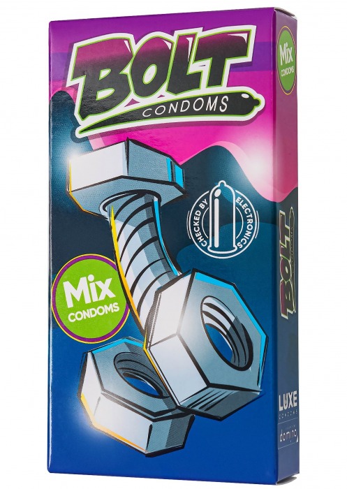 Набор презервативов Bolt Condoms - Luxe - купить с доставкой в Волгодонске