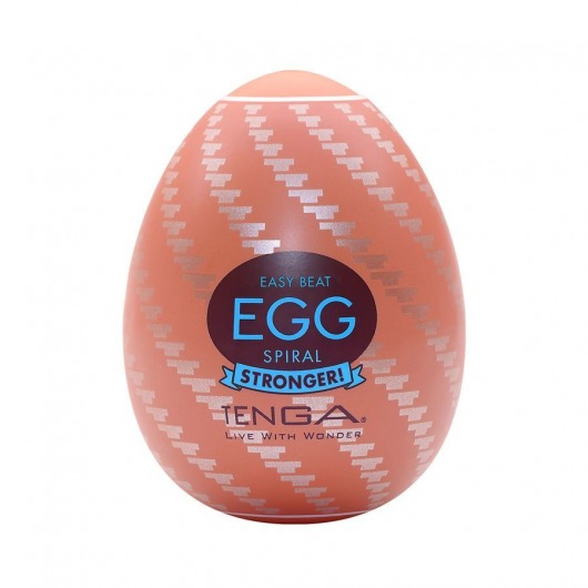 Мастурбатор-яйцо Tenga Egg Spiral - Tenga - в Волгодонске купить с доставкой