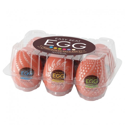 Набор из 6 мастурбаторов-яиц Tenga Egg Variety Pack V - Tenga - в Волгодонске купить с доставкой