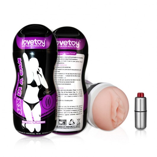 Мастурбатор Vibrating Vagina - Lovetoy - в Волгодонске купить с доставкой