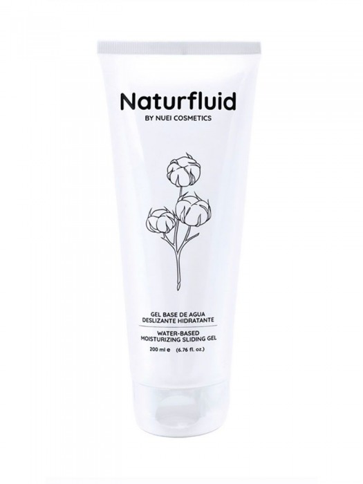 Экстраскользкий лубрикант на водной основе Nuei Naturfluid - 200 мл. - Nuei cosmetics - купить с доставкой в Волгодонске