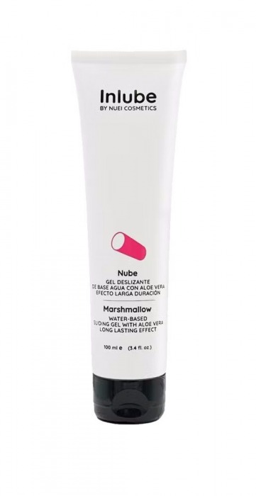 Лубрикант на водной основе Nuei Inlube с алоэ вера и ароматом маршмеллоу -100 мл. - Nuei cosmetics - купить с доставкой в Волгодонске