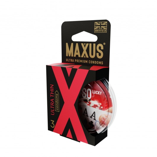 Ультратонкие презервативы MAXUS AIR Ultra Thin - 3 шт. - Maxus - купить с доставкой в Волгодонске