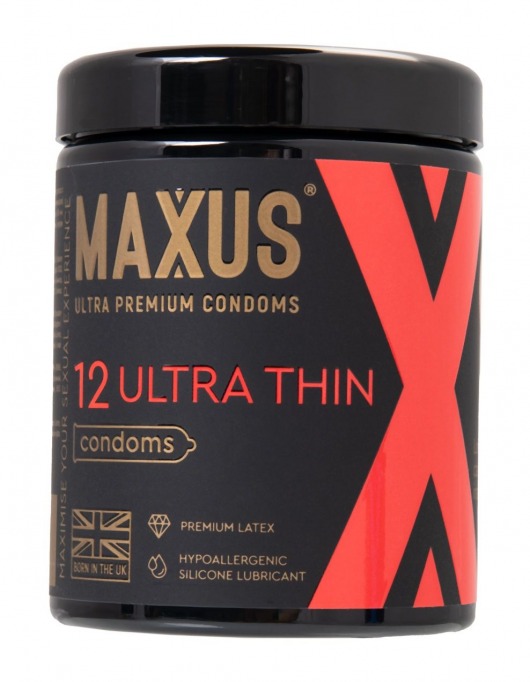 Ультратонкие презервативы MAXUS Ultra Thin - 12 шт. - Maxus - купить с доставкой в Волгодонске