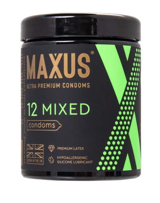 Презервативы MAXUS Mixed - 12 шт. - Maxus - купить с доставкой в Волгодонске