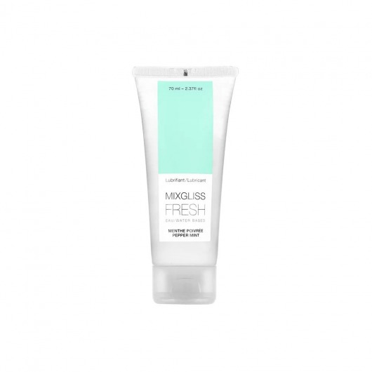 Лубрикант с охлаждающим эффектом Mixgliss Fresh Pepper Mint - 70 мл. - Strap-on-me - купить с доставкой в Волгодонске