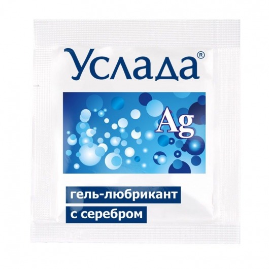 Гель-лубрикант «Услада с серебром» - 3 гр. - Биоритм - купить с доставкой в Волгодонске