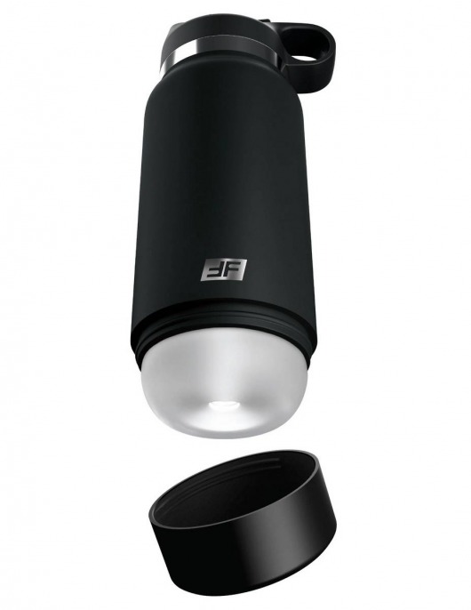 Черный мастурбатор в виде бутылки Fap Flask - Pipedream - в Волгодонске купить с доставкой