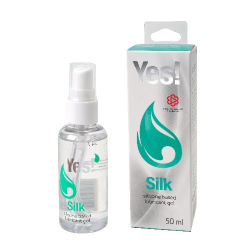 Силиконовая гипоаллергенная вагинальная смазка Yes Silk - 50 мл. - Sitabella - купить с доставкой в Волгодонске