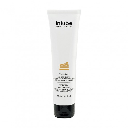 Водный лубрикант Nuei Inlube с алоэ вера и ароматом тирамису - 100 мл. - Nuei cosmetics - купить с доставкой в Волгодонске