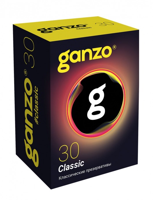 Классические презервативы с обильной смазкой Ganzo Classic - 30 шт. - Ganzo - купить с доставкой в Волгодонске