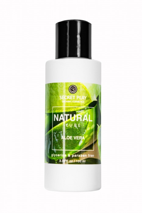Органический гель Natural Lube - 100 мл. - Secret Play - купить с доставкой в Волгодонске