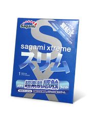 Презерватив Sagami Xtreme FEEL FIT 3D - 1 шт. - Sagami - купить с доставкой в Волгодонске