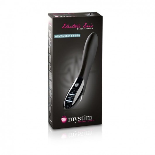 Черный вибратор с миостимуляцией Mystim Electric Eric Black Edition - 27 см. - MyStim - купить с доставкой в Волгодонске